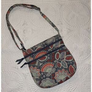 VERA BRADLEY Hipster Crossbody‎ Purse Blue